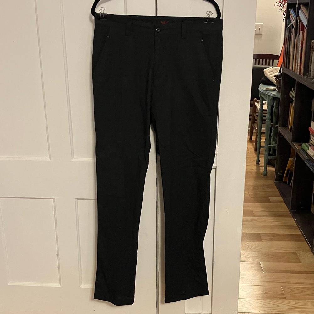 Giorgio Armani Men's Lightweight Pinstripe Trousers 34x33